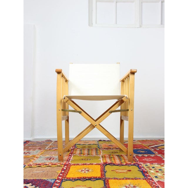Vintage Italian Director's Folding Chair from Calligaris For Sale - Image 18 of 18