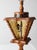 Mid 20th Century Vintage Mediterranean Revival Amber Glass Table Lamp For Sale - Image 5 of 14