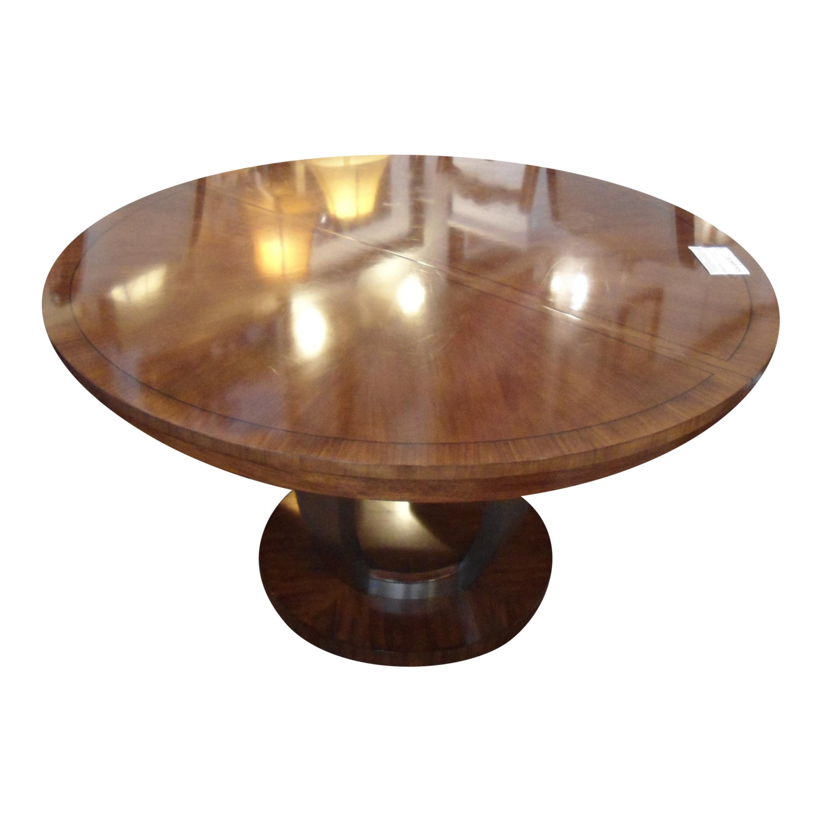 Drexel Heritage Round Dining Table W/ 18"Leaf Chairish