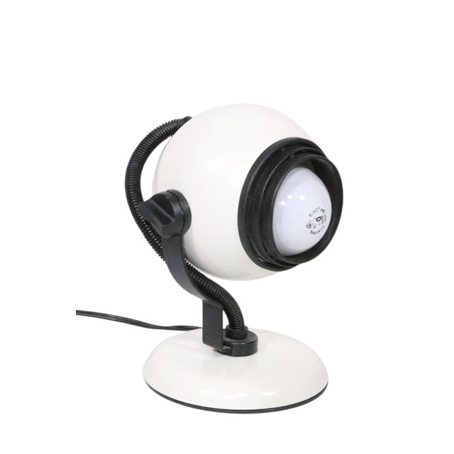Late 20th Century Postmodern Space Age Spotlight Desk Lamp / Wall Mount Sconce C. 1970's For Sale - Image 12 of 16