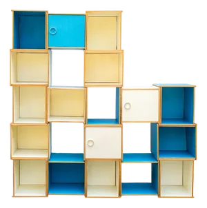 Free Series Modular Bookcase by Albert Leclerc for Tecno, 1960s, Set of 18