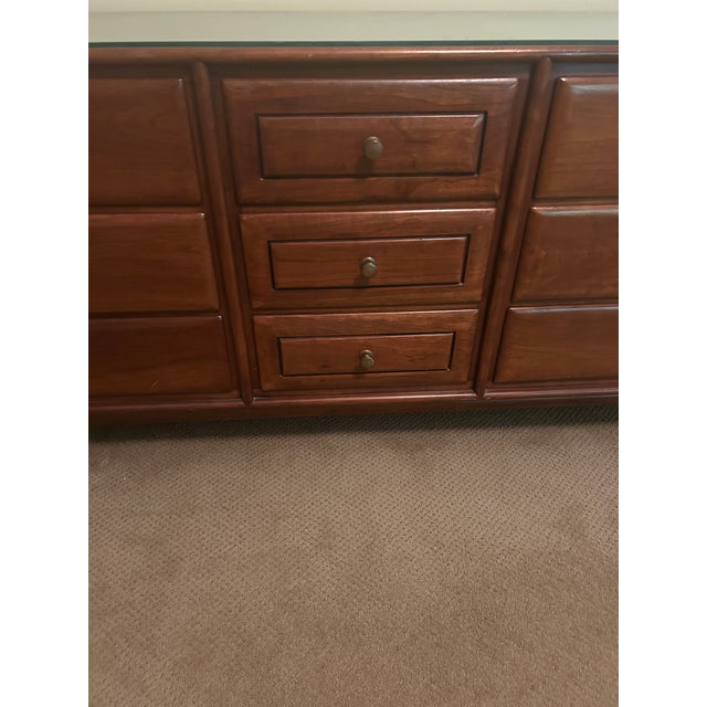 1950s Mid-Century Modern Heywood Wakefield Cliff House 9 Drawer Cherry ...