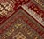 Red Indian Kazak Style Wool Carpet, 9' 7" X 6' For Sale - Image 8 of 9