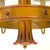 Mid 20th Century Hollywood Regency Ochre Japanned Faux Bamboo Tole Six-Light Chandelier For Sale In Greensboro - Image 6 of 18