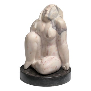 Portuguese Marble Statue by Jan Keustermans For Sale