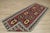 1970s Scandinavian Style Geometric Design Red Handmade Oushak Kilim Runner Rug For Sale - Image 11 of 12