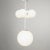 Contemporary Axis Globe Pendant Light by Atelier Areti For Sale - Image 3 of 6