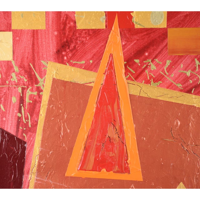 Colorful Squares #3 by Marc Foster Grant For Sale - Image 4 of 5