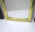 80s Modern Disco Gold Full Length Wall or Floor Mirror For Sale - Image 9 of 11