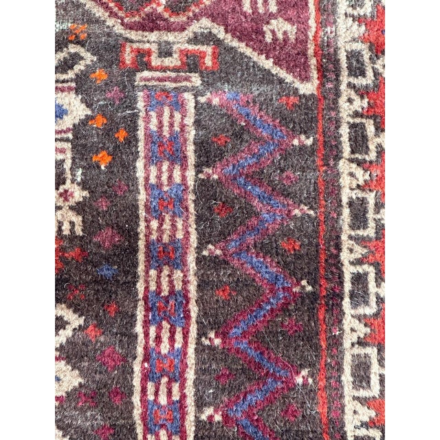 Mid-Century Tribal Baluch Rug from Bobyrugs, 1960s For Sale - Image 13 of 18