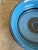 1960s Knabstrup Keramik Blue Ceramic Salad Bowl Deep Glossy Azure Denmark Mid-Century Modern 1960s For Sale - Image 5 of 10