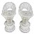 Russell Woodard Spun Fiberglass Bar Stools- Set of 2 For Sale