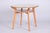 This round coffee table is an elegant representative of Czechoslovak Mid-Century design from the mid-20th century. This...