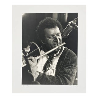 Portrait Photo of Anthony Braxton by Rolf Hans, 1990 For Sale