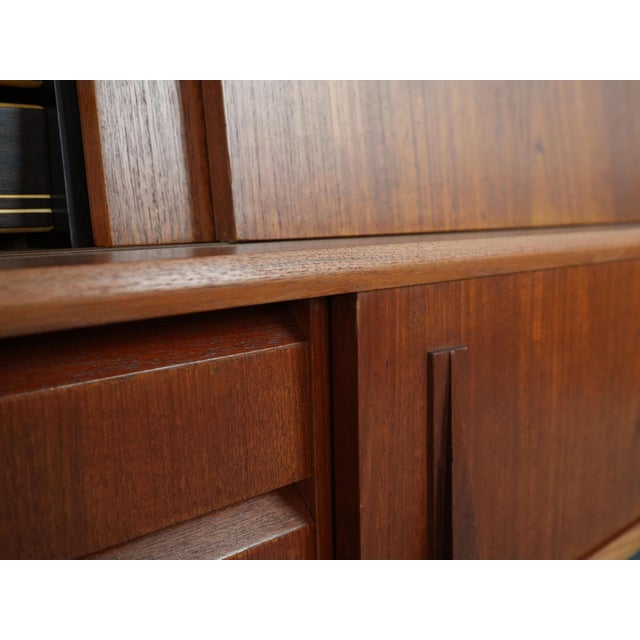 Danish Teak Highboard, Denmark, 1970s For Sale - Image 12 of 16