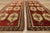 Red Pair of Matching Vintage Turkish Oushak Rugs For Sale - Image 8 of 11