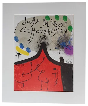 Vintage Ltd. Ed. Joan Miro Lithograph