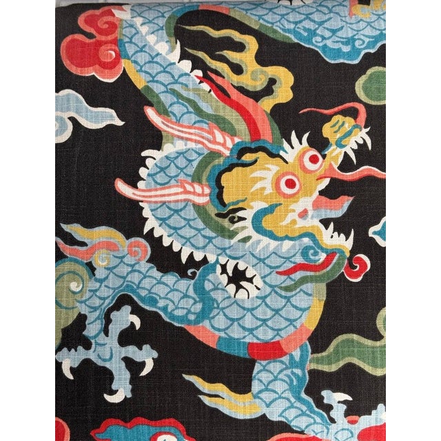 Pair of White Wooden Faux Bamboo Chairs For Sale - Image 12 of 12