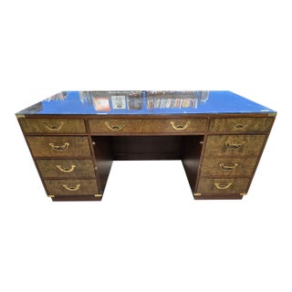 Kittenger Faux Companion Rosewood Desk For Sale
