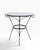 Late 20th Century 3 Pc. Wrought Iron Garden Patio Poolside Cafe Bistro Set For Sale - Image 15 of 15