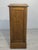 Wood Antique Oak Louvered Cabinet, 1920s For Sale - Image 7 of 15