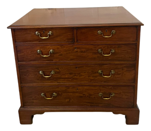 Antique George III Mahogany Chest of Drawers, 1790s