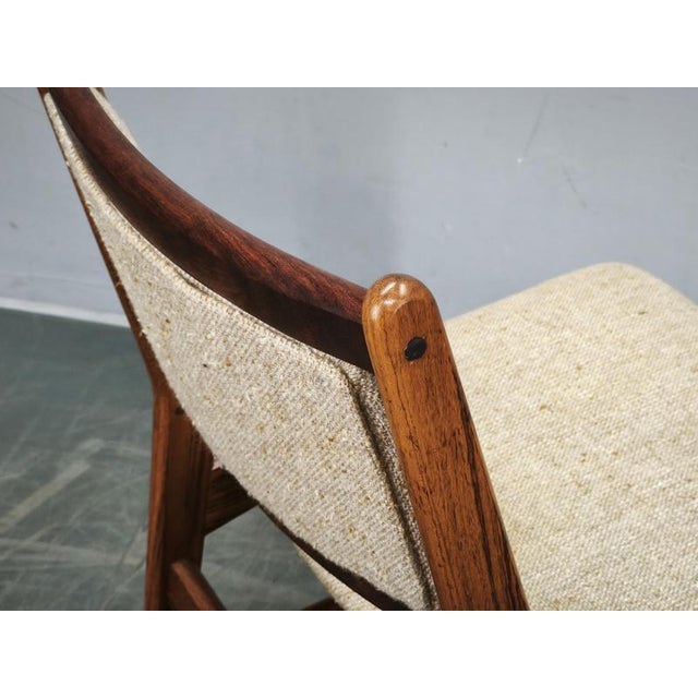 Vintage Dining Chairs by Hugo Frandsen for Spøttrup, Denmark, 1960s, Set of 4 For Sale - Image 6 of 18