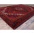 Textile 1960 9'10"x12'6" Sceptre Red Pure Wool Vintage Persian Heriz Hand Knotted Clean Rug For Sale - Image 7 of 12