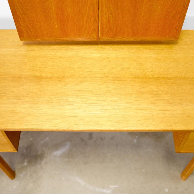 1950s Aksel Kjersgaard Vanity With Mirror Designed by Kai Kristiansen, Attributed For Sale - Image 11 of 11