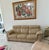 This stunning leather sofa is pre-owned but has had very little wear. Made by Italian maker of fine furniture, Natuzzi,...