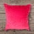 Make a bold statement with this vibrant tropical jungle accent pillow. (Not just a cover) A deep charcoal-black background...