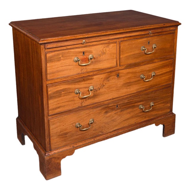 Antique Bachelor's Chest of Drawers, English, Master Bedroom Tallboy, Georgian For Sale