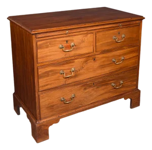 Antique Bachelor's Chest of Drawers, English, Master Bedroom Tallboy, Georgian