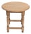 20th Century French Oak Side Table with Square Top For Sale