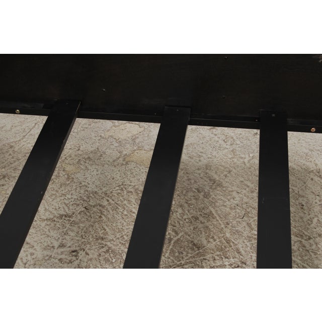 Restoration Hardware King Size Upholstered Bed For Sale - Image 12 of 18