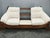 Brown Brutalist Oak and Bouclé 3-Seater Sofa, Former Czechoslovakia, 1970s For Sale - Image 8 of 17