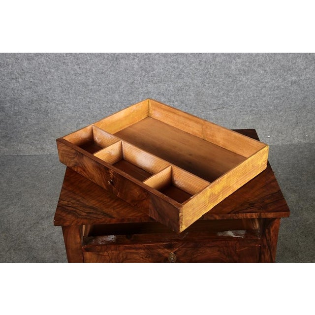 Brown Antique Side Table, 1825 For Sale - Image 8 of 15