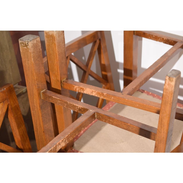 Chairs, Italy, 1940s, Set of 6 For Sale - Image 14 of 18