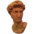 Ceramic Classic Italian Terracotta Bust of David For Sale - Image 7 of 7