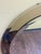 Mid-Century Modern 1981 Italian Modern Fontana Arte Style Round Beveled Mirror For Sale - Image 3 of 8