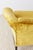 Chinese Chippendale Style Citron Velvet Camel Back Sofa For Sale - Image 10 of 13