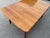 Mid-Century Modern 1950's Solid Walnut Dining Table + Leaves + Pad Protector by Bissman Furniture For Sale - Image 4 of 18