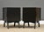 1960s Black Lacquer Nightstands - A Pair For Sale - Image 4 of 11
