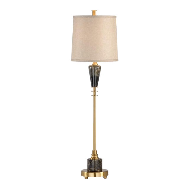 Wildwood Cosmic Brass Table Lamp For Sale