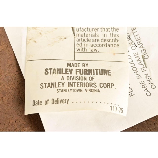 Queen Anne Solid Mahogany Dining Chairs by Stanley, Set of Four For Sale - Image 12 of 13