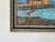 Wood Vintage “Polo” Coastal Impressionist Oil on Masonite Board – Framed For Sale - Image 7 of 12