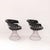 Black Space Age Bistro Set, 1970s, Set of 3 For Sale - Image 8 of 10