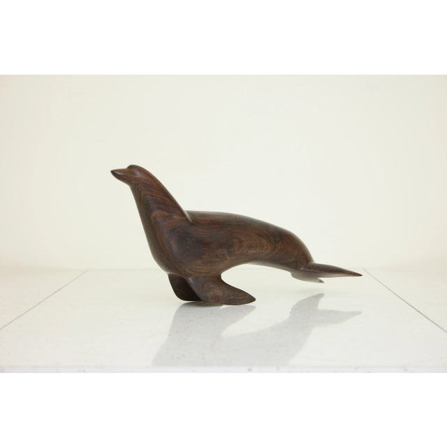 Mid-Century Modern Mid-Century Modern Sea Lion Table Top Sculpture For Sale - Image 3 of 8