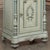 Pair 19th Century French Louis XVI Painted Nightstands With Carrara Marble For Sale - Image 12 of 18