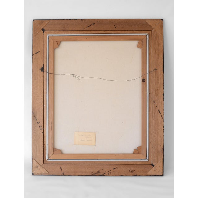 Mid Century Doris Dearhart Paris Montmartre Sacré-Cœur Painting For Sale - Image 13 of 14